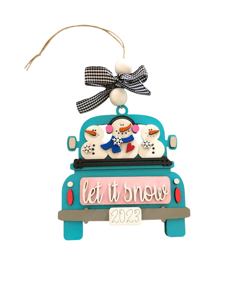 Truck Ornament and Gift Card Holder