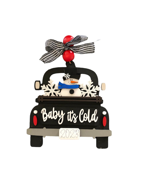 Truck Ornament and Gift Card Holder