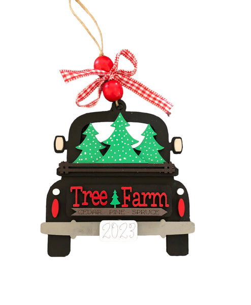 Truck Ornament and Gift Card Holder