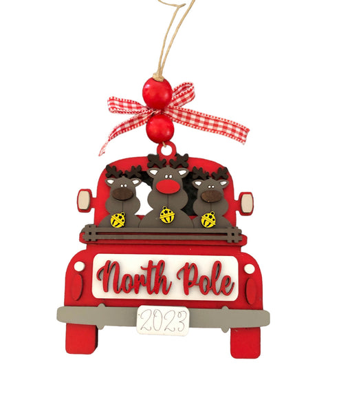 Truck Ornament and Gift Card Holder