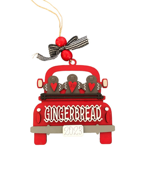 Truck Ornament and Gift Card Holder