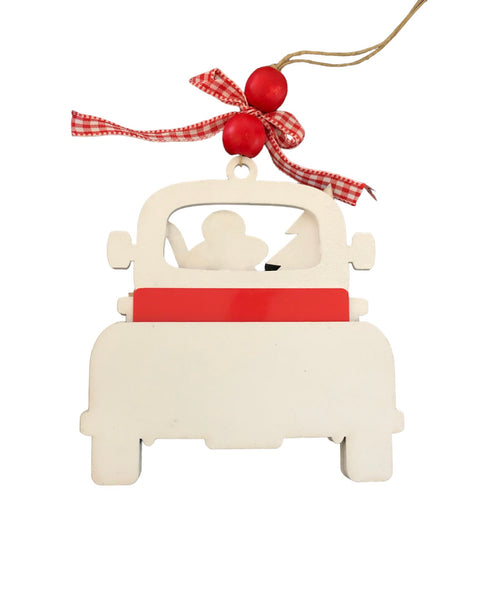 Truck Ornament and Gift Card Holder