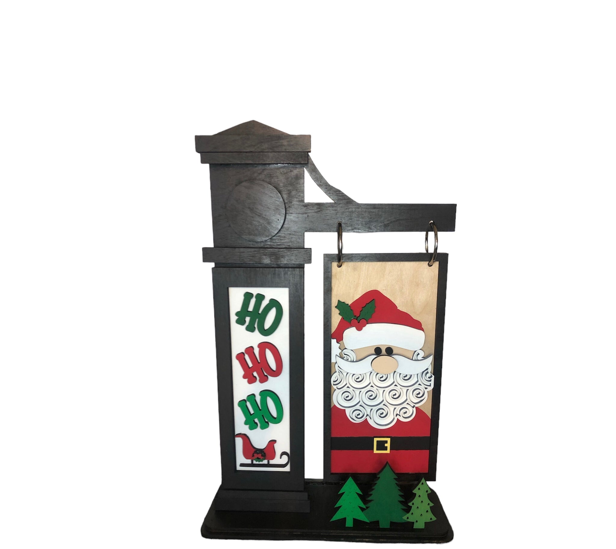 Standing Post With Ho Ho Ho