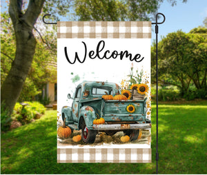 Garden Flag | Welcome