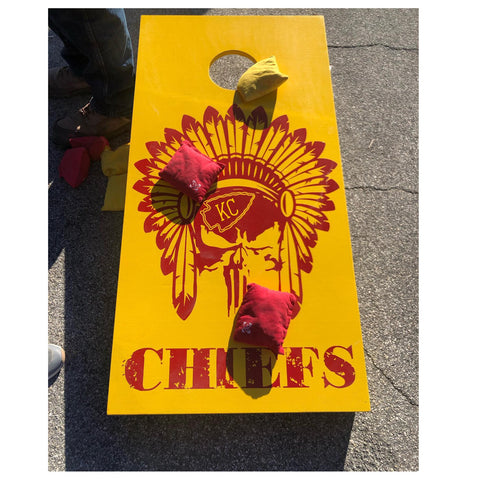 Chiefs Cornhole Set