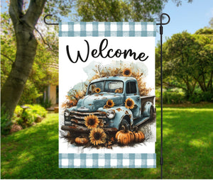 Garden Flag | Welcome