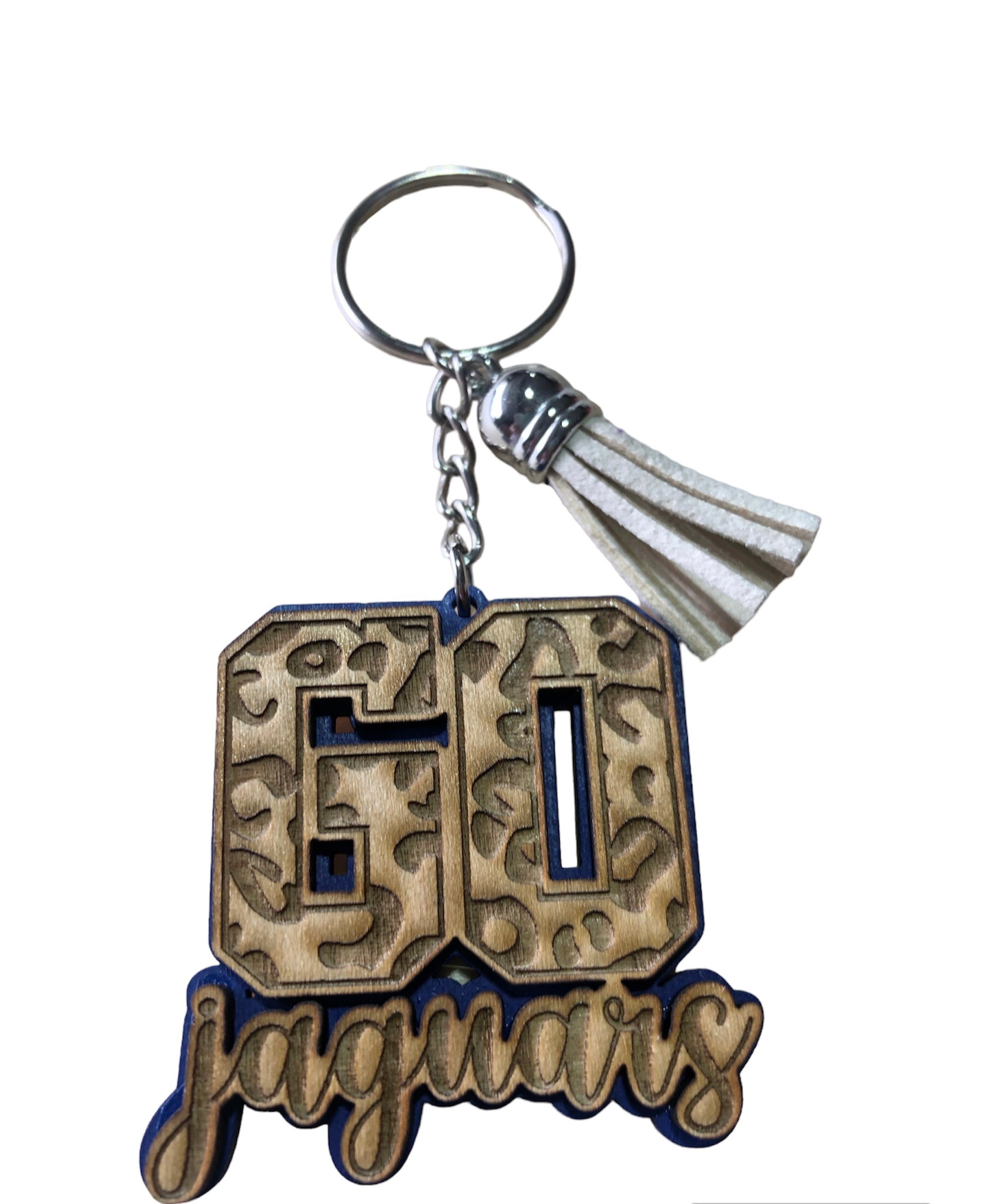 Go Jaguars Keychain