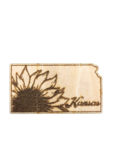 Kansas Sunflower Magnet