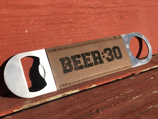 Leather Bottle Opener