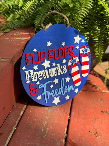 Flip Flops Fireworks & Freedom