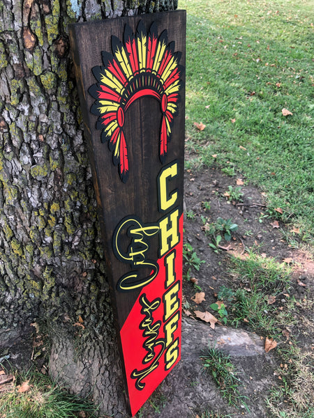 Chiefs Porch Sign