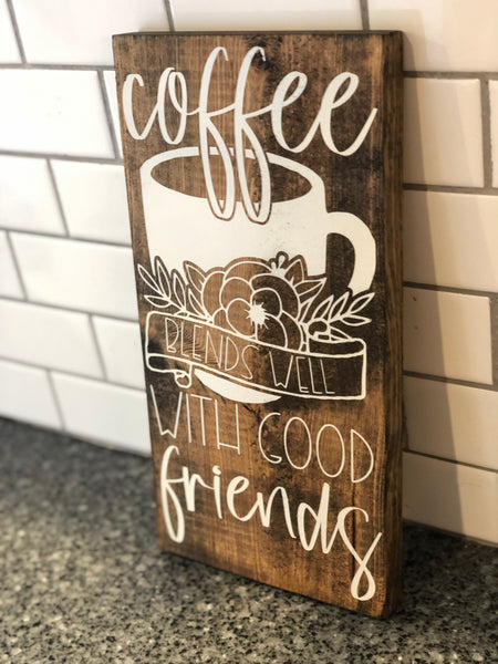 Coffee Blends Well With Good Friends