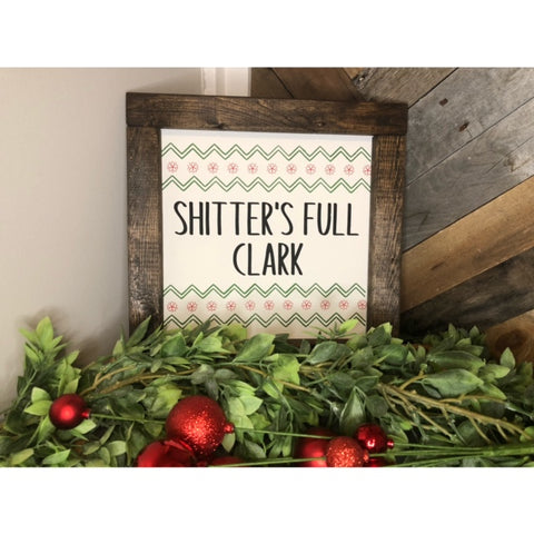 Christmas Vacation Inspired Sign